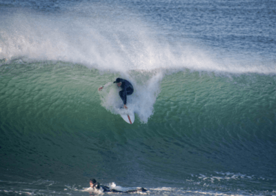 Surf sur les plages landaises et basques